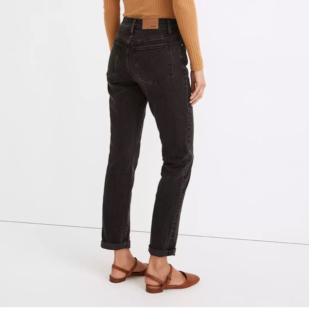 Madewell Black Boyfriend Jeans